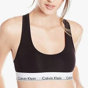 Calvin Klein Women's Modern Cotton Unlined Wireless Bralette
